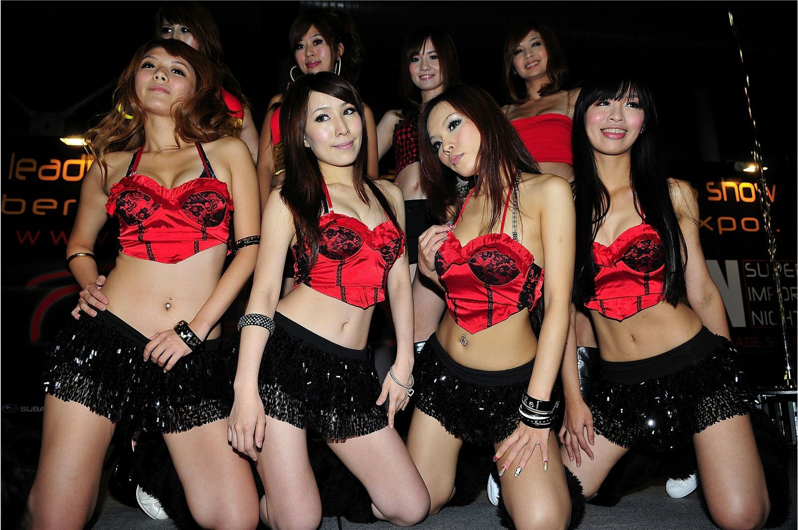 Super Import night 美女车模特写真　国内性感美女